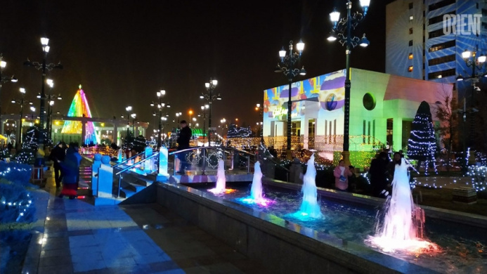  New Year Express is already in Ashgabat