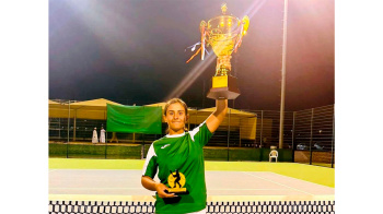 A tennis player from Turkmenistan won the title of champion of Central and West Asia among juniors under 14 years old