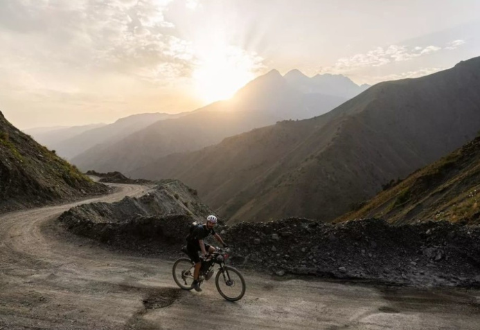  The international bike ride "Silk Road Mountain Race 2023" starts in Kyrgyzstan