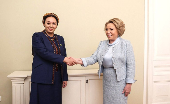  Матвиенко предложила подписать новое межпарламентское соглашение между Туркменистаном и РФ