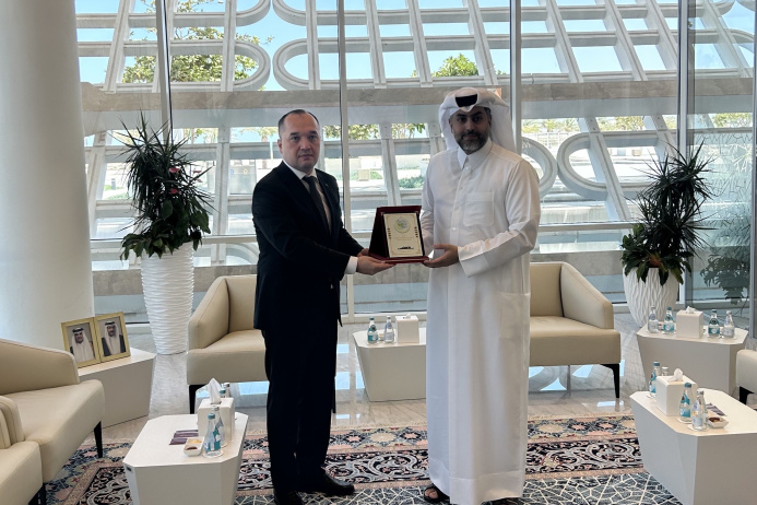  Turkmenistan and Qatar explore economic and investment collaboration at QFZ meeting
