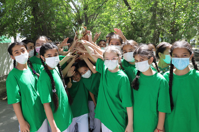  UNDP and partners organize "Green Games" among schoolchildren as part of efforts to combat plastic pollution