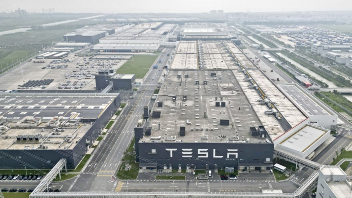  Construction of Tesla's energy storage megafactory in Shanghai will begin in May