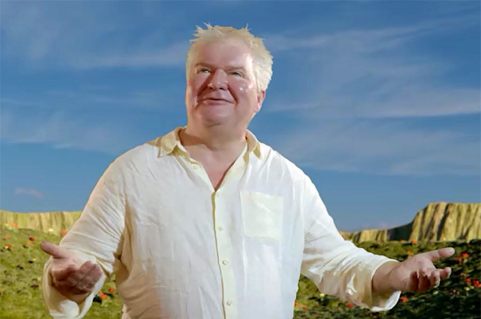  A video of a video, or New version of the Turkmen song performed by the British ambassador