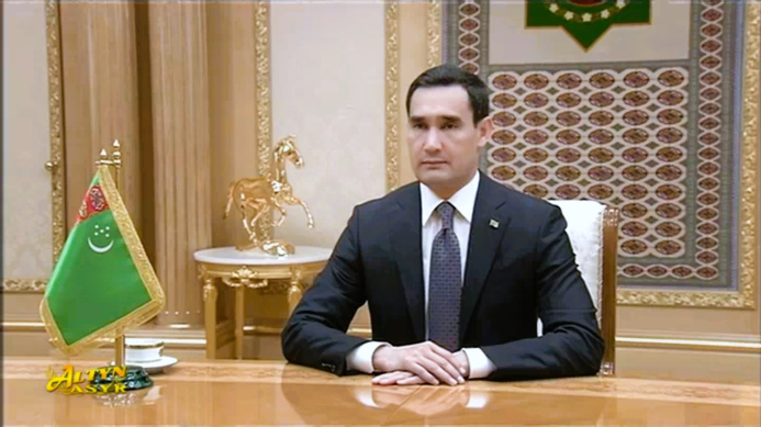  President Serdar Berdimuhamedov welcomed the interest of American business in Turkmenistan