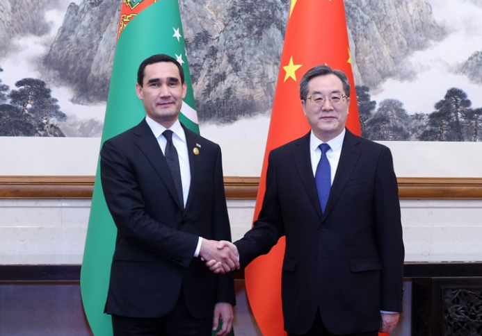  The President of Turkmenistan and the Vice Premier of the State Council of the People's Republic of China discussed partnership prospects