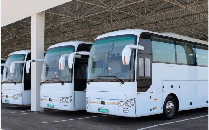  15-nji maýdan Aşgabat bilen “Awaza” milli syýahatçylyk zolagynyň arasynda yzygiderli awtobus gatnawlary hereket eder