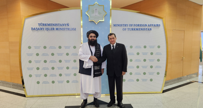  Türkmenistanyň daşary işler ministri owgan wekiliýeti bilen duşuşdy