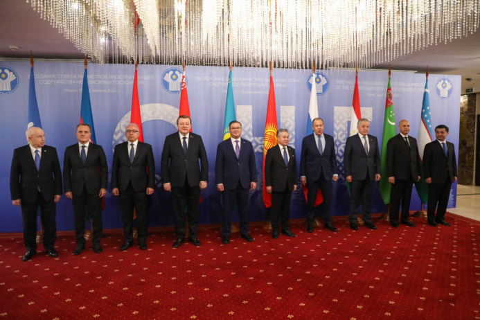  A meeting of the CIS Foreign Ministers was held in Minsk