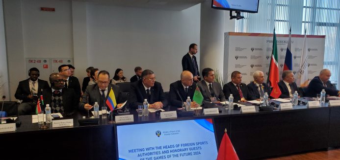  Туркменская делегация представлена на «Играх будущего» в Казани