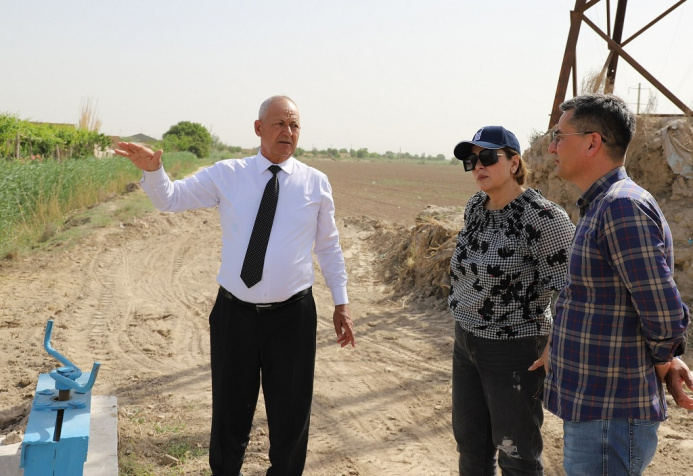  Постпред ПРООН в Туркменистане совершила рабочую поездку в Лебап: в фокусе - экология