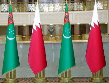 The Chairman of the Khalk Maslakhaty of Turkmenistan had a telephone conversation with the Emir of Qatar