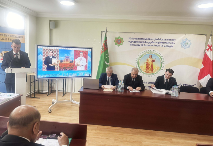  Presentation of books by President of Turkmenistan took place in Tbilisi