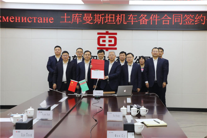  Turkmenistan purchased spare parts for Chinese locomotives for $30 million