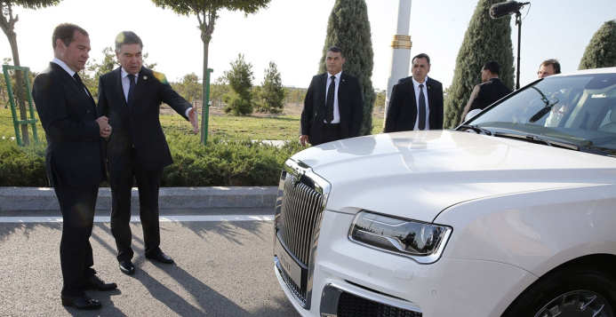 The first Aurus cars can be delivered in Turkmenistan in March 2021
