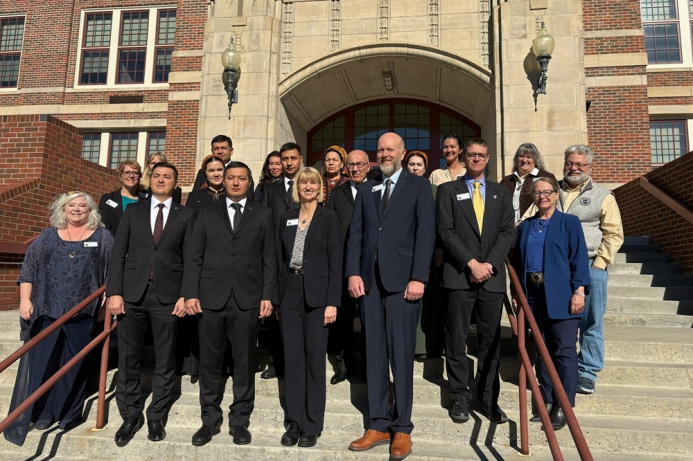 As part of a visit to the United States, a delegation from Turkmenistan visited Montana State University