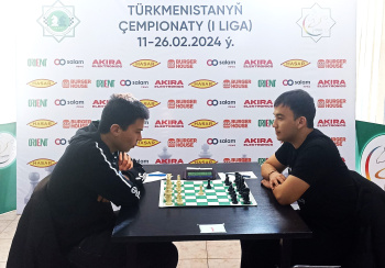 A conscript soldier won the first league of the Turkmenistan Chess Championship