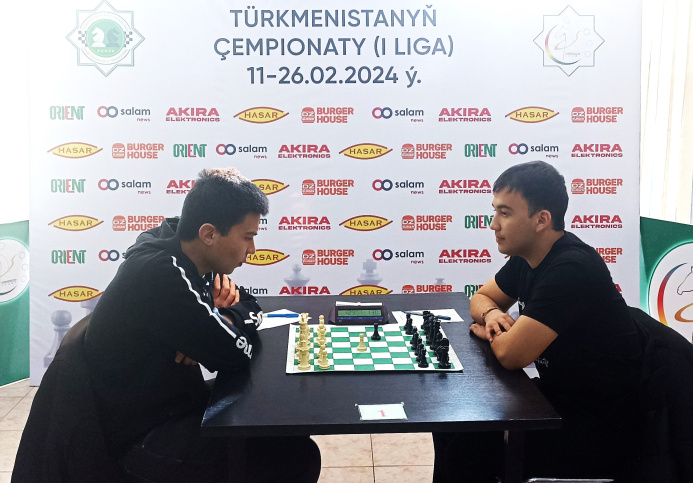  A conscript soldier won the first league of the Turkmenistan Chess Championship
