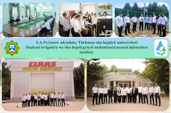 Turkmen Agricultural University accepts students from Uzbekistan for internship
