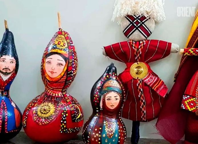  The author's dolls, absorbed with the soul of a skilled master