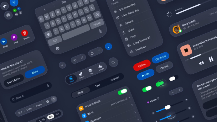  Apple выпустила UI-кит iOS и iPadOS 26 для разработчиков