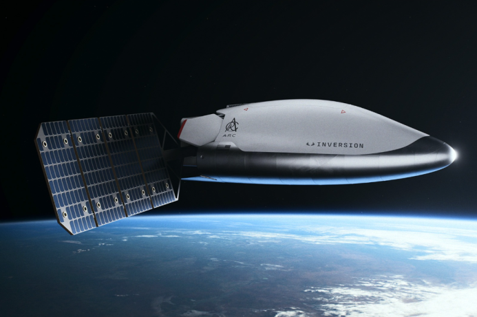  Inversion Presents the Arc Spacecraft for Instant Global Cargo Delivery