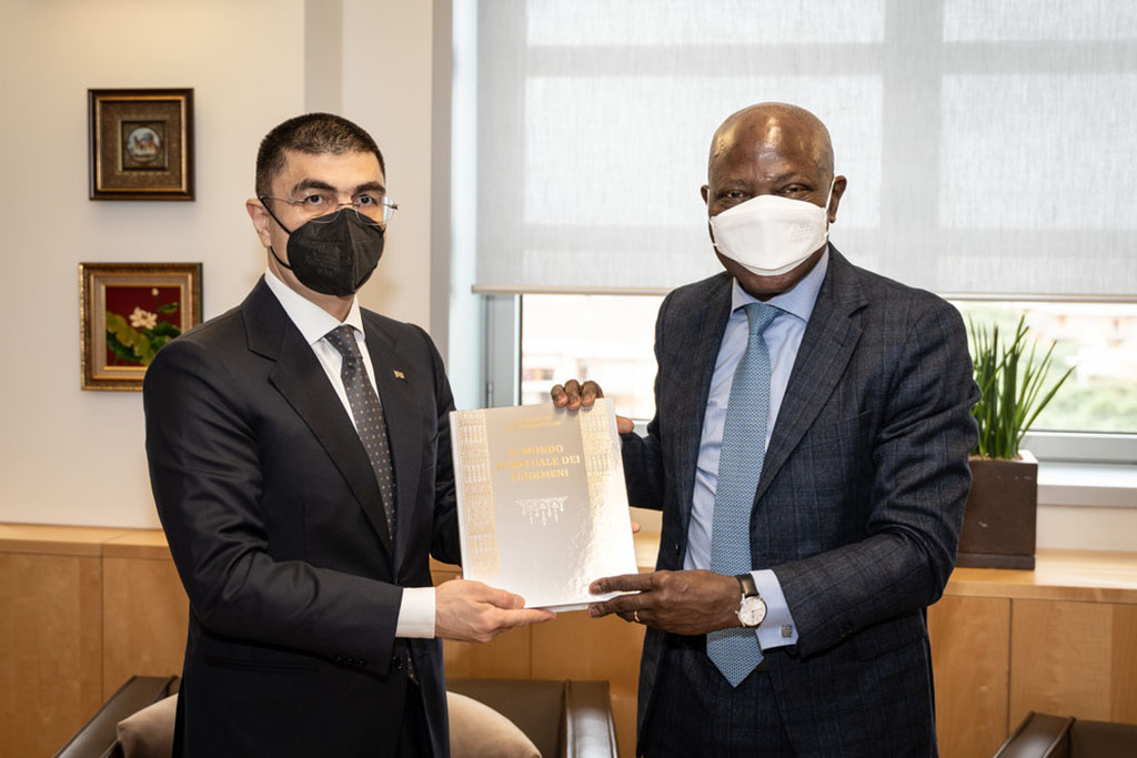 встреча туркменского посла с главой IFAD