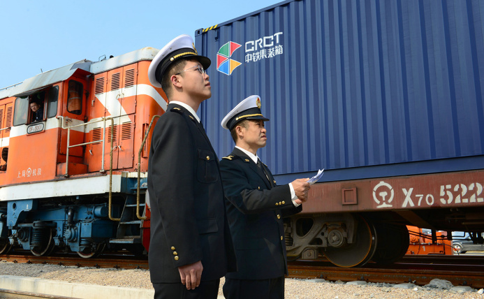  Beijing launches first railway freight service to Central Asia