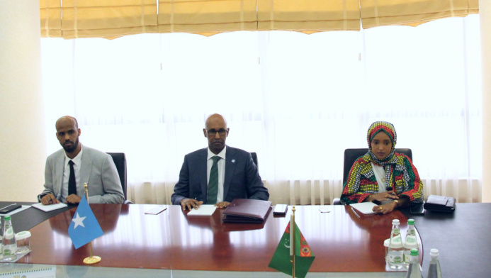  New Ambassador of Somalia to Ashgabat officially takes office