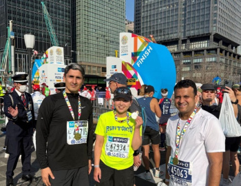 Sports and diplomacy: Ambassador of Turkmenistan at the Tokyo Marathon