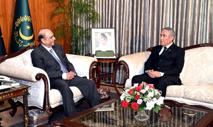  Президент Пакистана высказался за скорейшее заключение соглашения о транзитной торговле с Туркменистаном