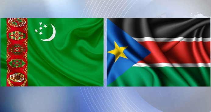  Heads of the Foreign Policy Agencies of Turkmenistan and South Sudan Hold Telephone Conversation