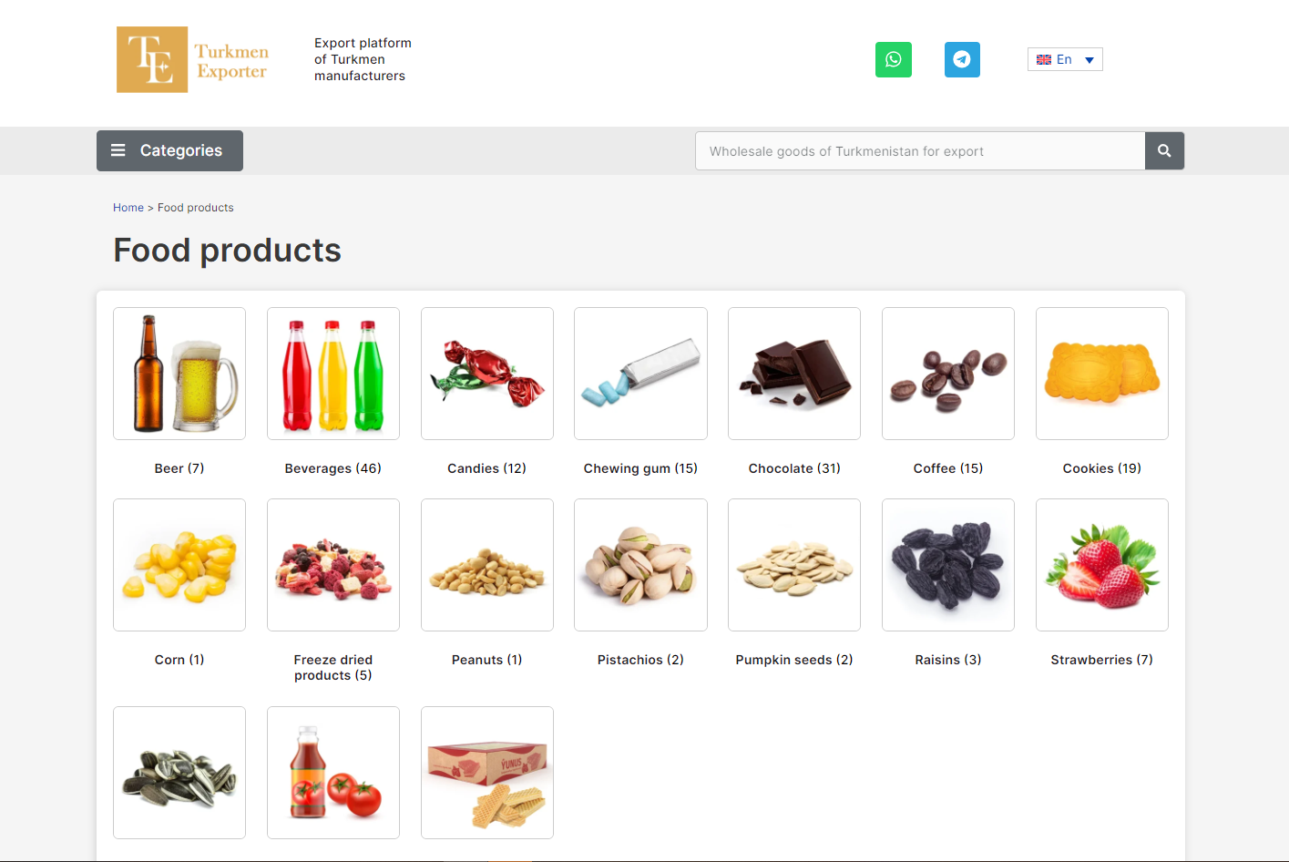 Turkmen Exporter categories.png