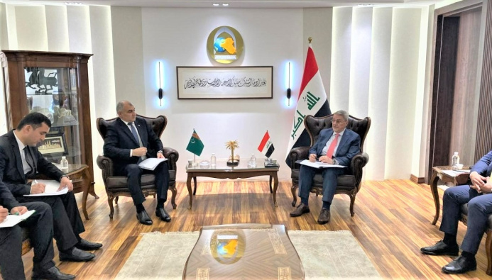  Turkmen-Iraqi Political Consultations were Held in Baghdad, and Economic Contacts were Discussed