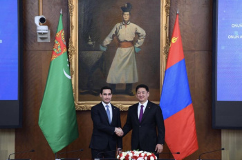 The Presidents of Turkmenistan and Mongolia held talks in Ulaanbaatar