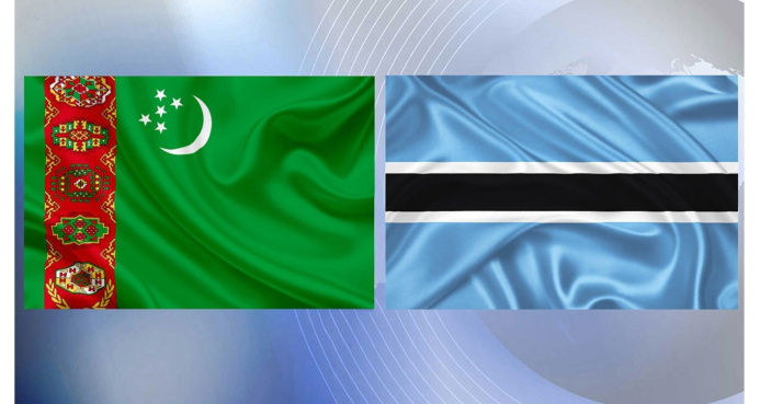  Telephone conversation between the heads of the foreign ministries of Turkmenistan and the Republic of Botswana