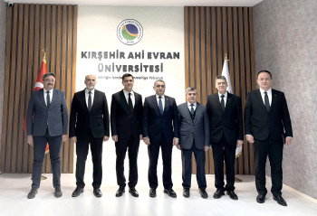 Ambassador of Turkmenistan to the Republic of Türkiye met with the rector of Ahi Evran University in Kirsehir