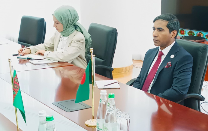  Ambassador of Bangladesh arrived in Ashgabat to officially take office