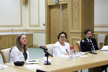 UNDP and the British Embassy in Turkmenistan convened the third coordination meeting of the Climate Group of Development Partners