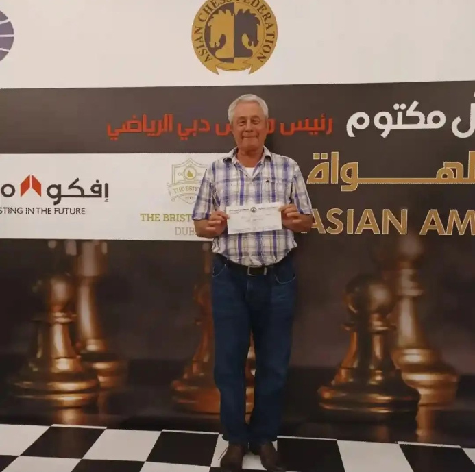  A chess player from Turkmenistan became the winner of an amateur tournament in the UAE