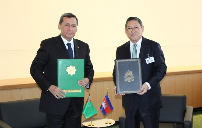  Turkmenistan strengthens ties with Cambodia, Albania, Portugal and the Philippines