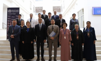 Türkmenistanda BMG-niň ÝYK-niň we BSG-niň suw üpjünçiligini, sanitariýany, gigiýenany we saglygy gowulandyrmak boýunça täze taslamasyna badalga berildi