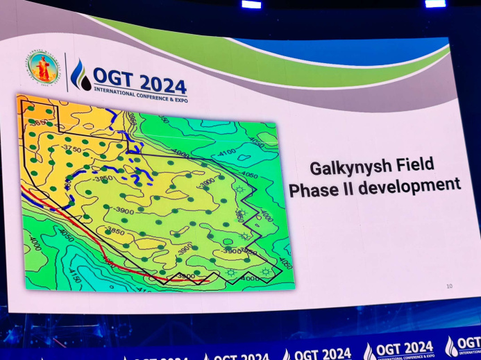  "Туркменгаз" ведет переговоры с инвесторами по 2 и 3 этапам освоения месторождения Галкыныш