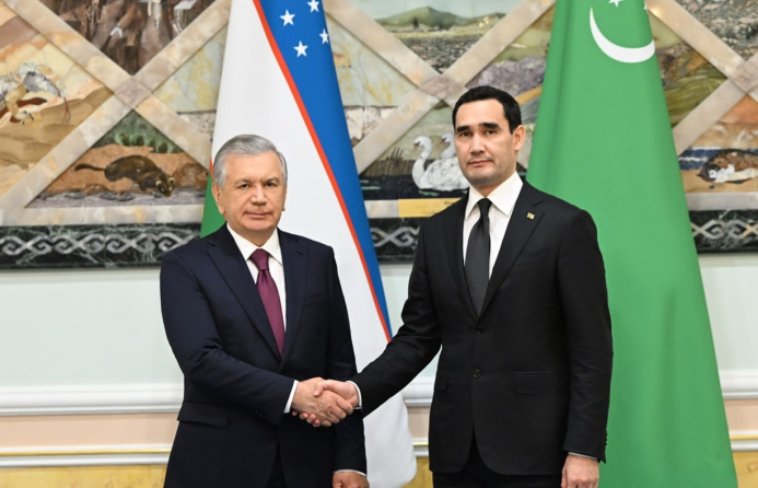  The Presidents of Turkmenistan and Uzbekistan discussed bilateral cooperation