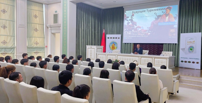  The Embassy of Turkmenistan in Minsk hosted a festive meeting with Turkmen students