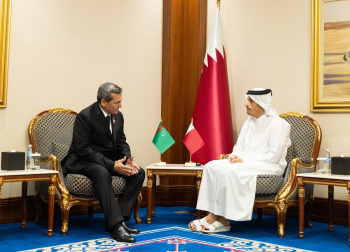 Rashid Meredov met with the Prime Minister, Minister of Foreign Affairs of Qatar