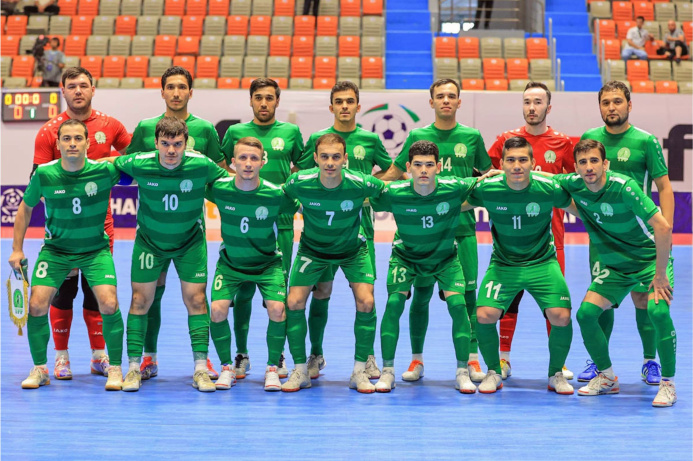  Turkmen futsal players to face in Dubai with the national teams of France, Saudi Arabia, and the UAE