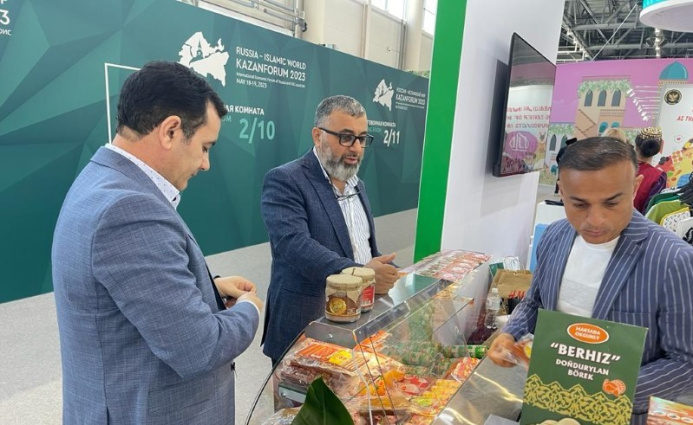  Туркменские компании договорились об экспорте продукции на полях Russia Halal Expo