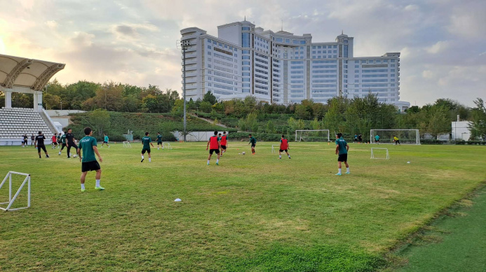  Turkmen "Ahal" continues preparations for the match against Saudi "Al-Faiha"