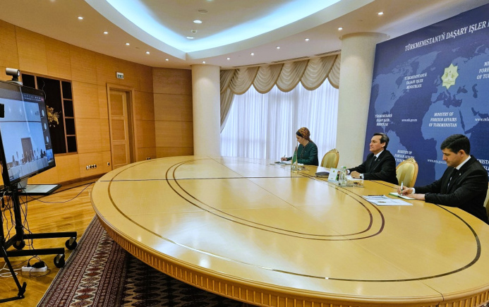  Глава МИД провел переговоры с руководителями структур ООН в Туркменистане